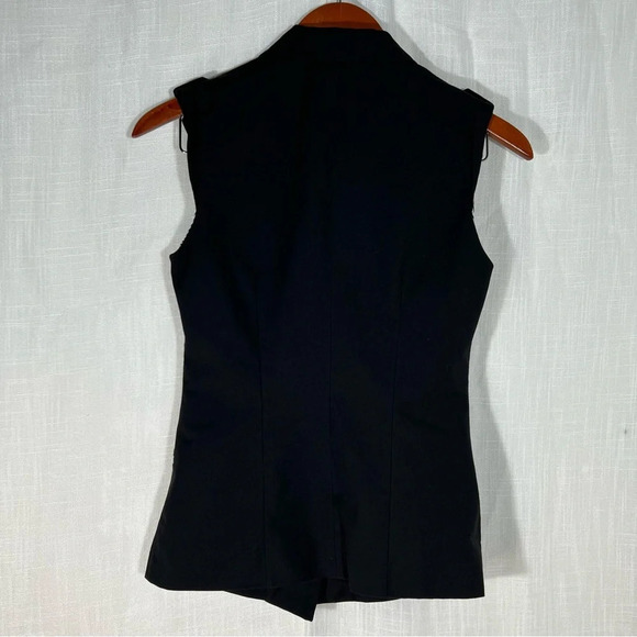 Forever 21 Vintage One Button Vest with Striped Lining - Picture 5 of 6